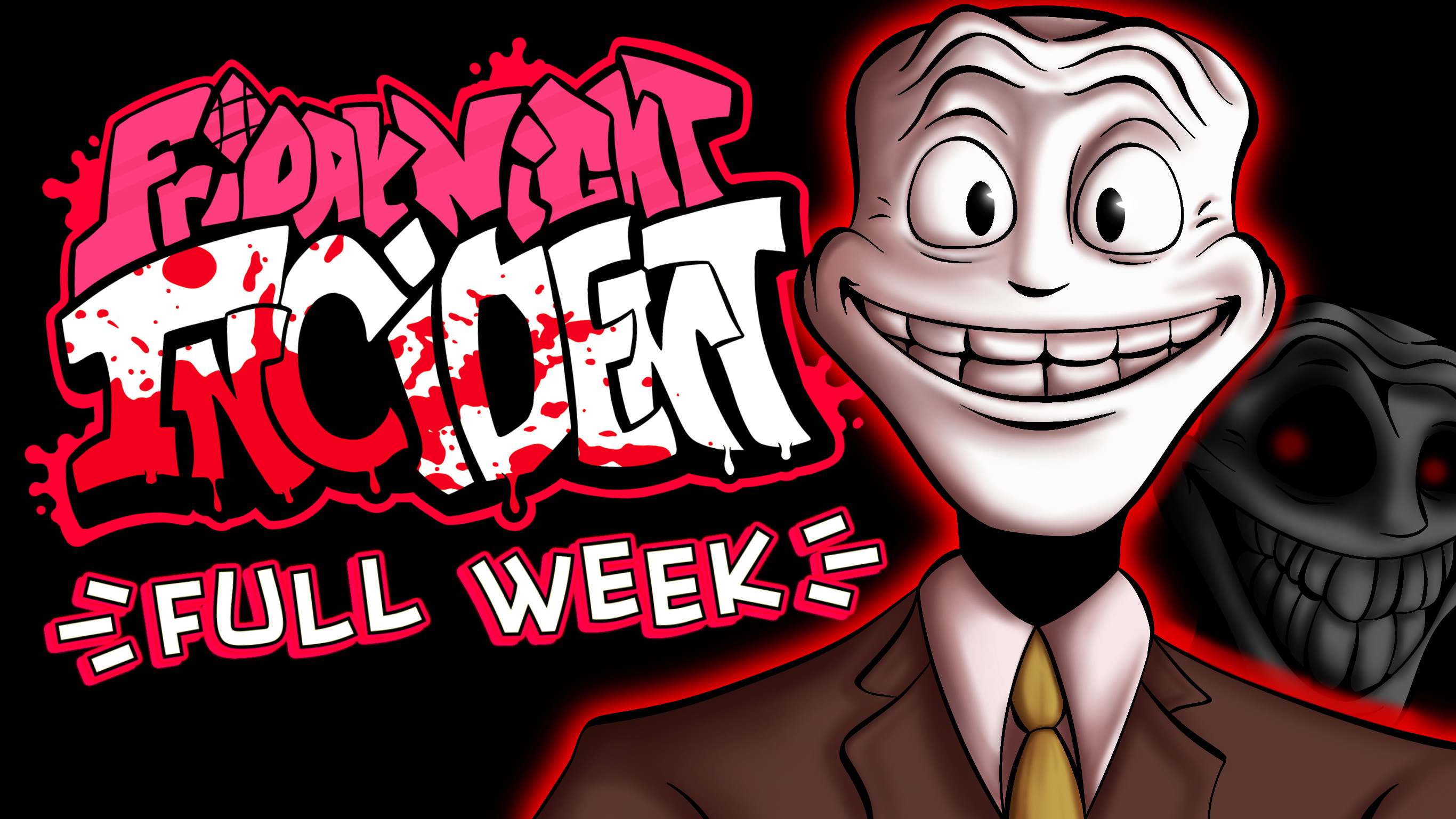 Friday Night Funkin' - The Blueballs Incident FULL WEEK + Cutscenes (FNF  Mod/Hard) VS Trollge 