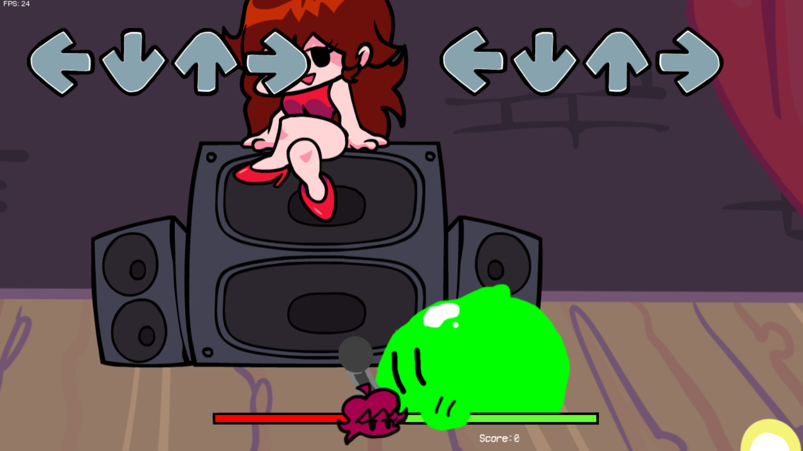 Friday Night Slimin'! (Green Slime over BF) [Friday Night Funkin ...