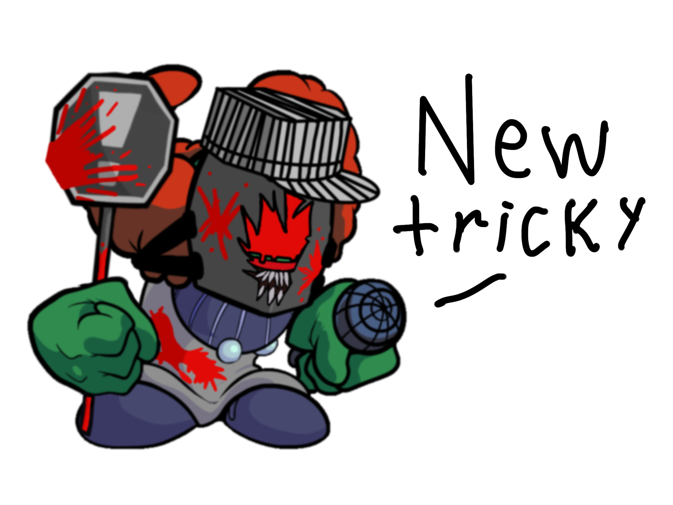 i remade tricky phase 2 to look like him in madness combat :  r/FridayNightFunkin