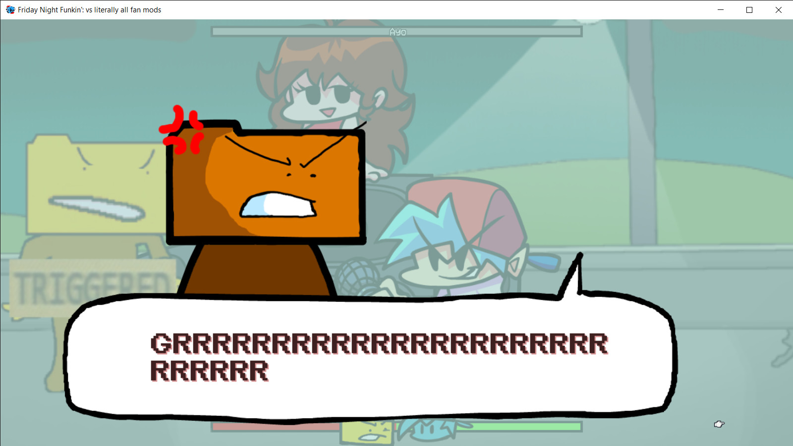 Vs Ron UI Edit (dialogue, icons) Work In Progress for Friday Night ...
