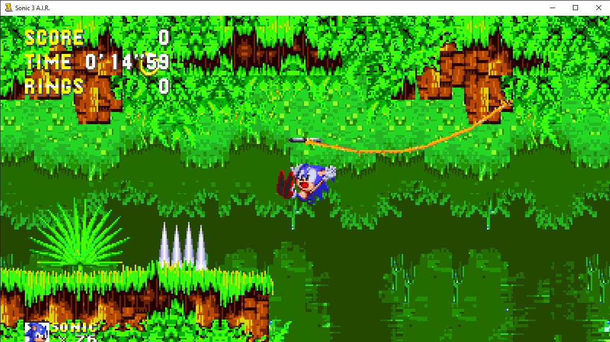 Composite Sonic in Sonic 3 A.I.R. [Sonic 3 A.I.R.] [Mods]