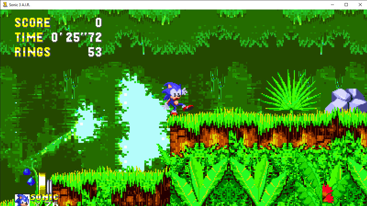 Composite Sonic in Sonic 3 A.I.R. [Sonic 3 A.I.R.] [Mods]