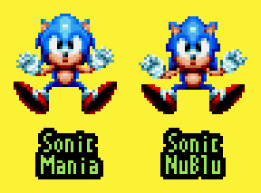 Custom Sonic Sprites! by Blurzapper on Newgrounds