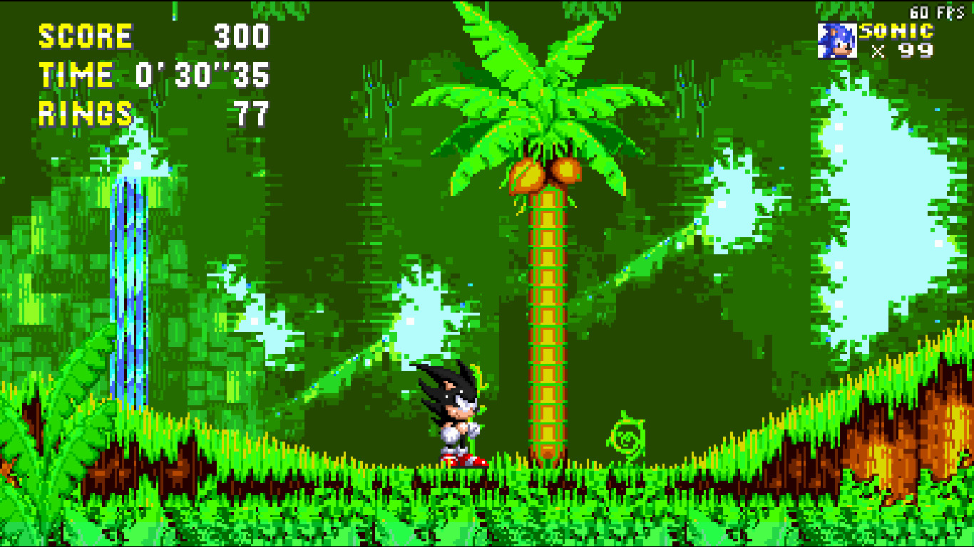 Dark Super Sonic in Sonic 3 & Knuckles