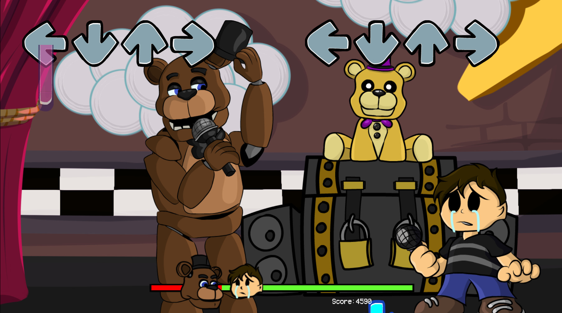 Vs. Freddy Fazbear ( FULL WEEK ) [Cutscenes] [Friday Night Funkin