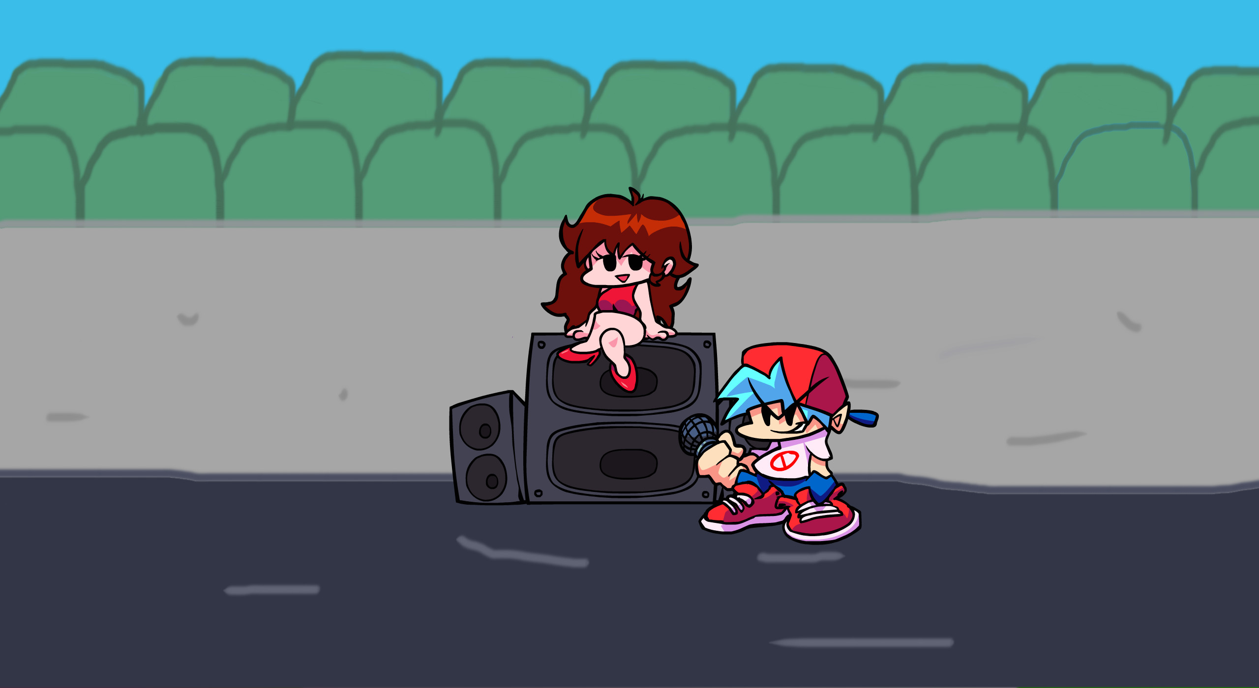 Friday Night Funkin Car