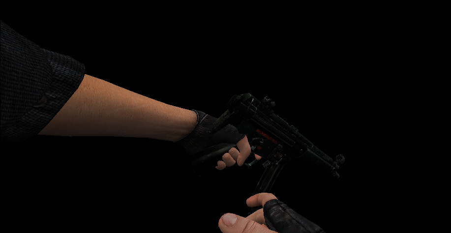 COD 4 MP5 on Lynx's MP5 Animation [Counter-Strike 1.6] [Works In Progress]