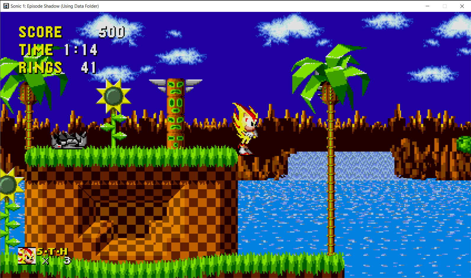 Shadow the Hedgehog in Sonic 1 - Hack Showcase! 