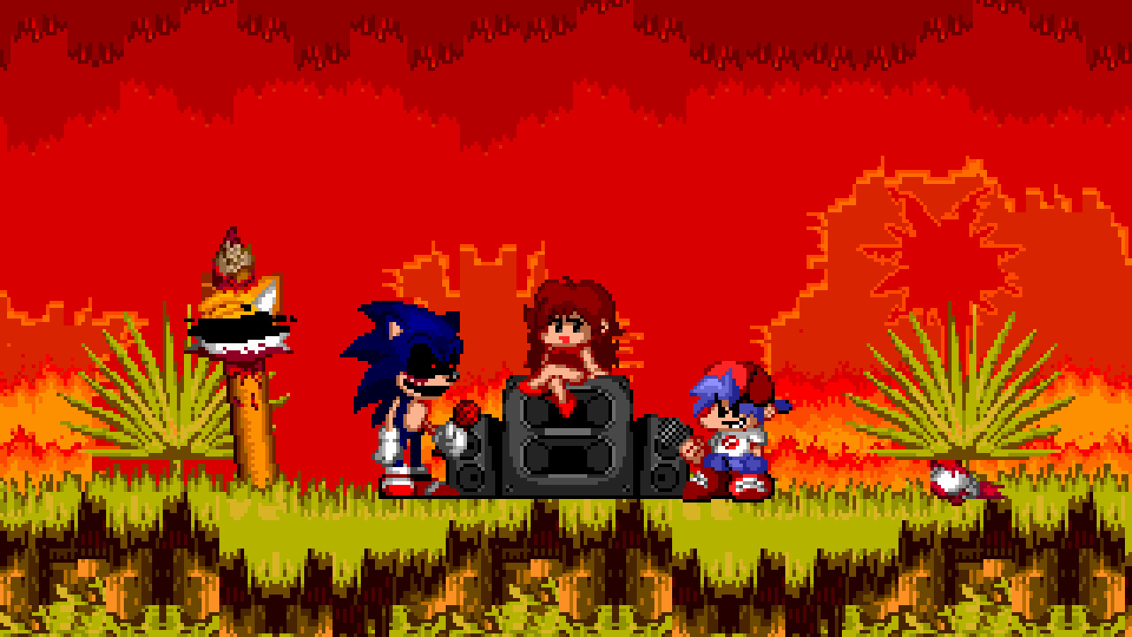 Vs. Sonic.Exe: Bitcrushed (WIP) (APRIL FOOLS) [Friday Night