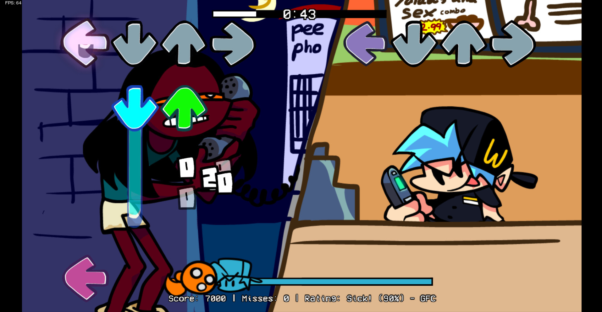 Where's My Food? Vs. Hungry Julian [Friday Night Funkin'] [Works In