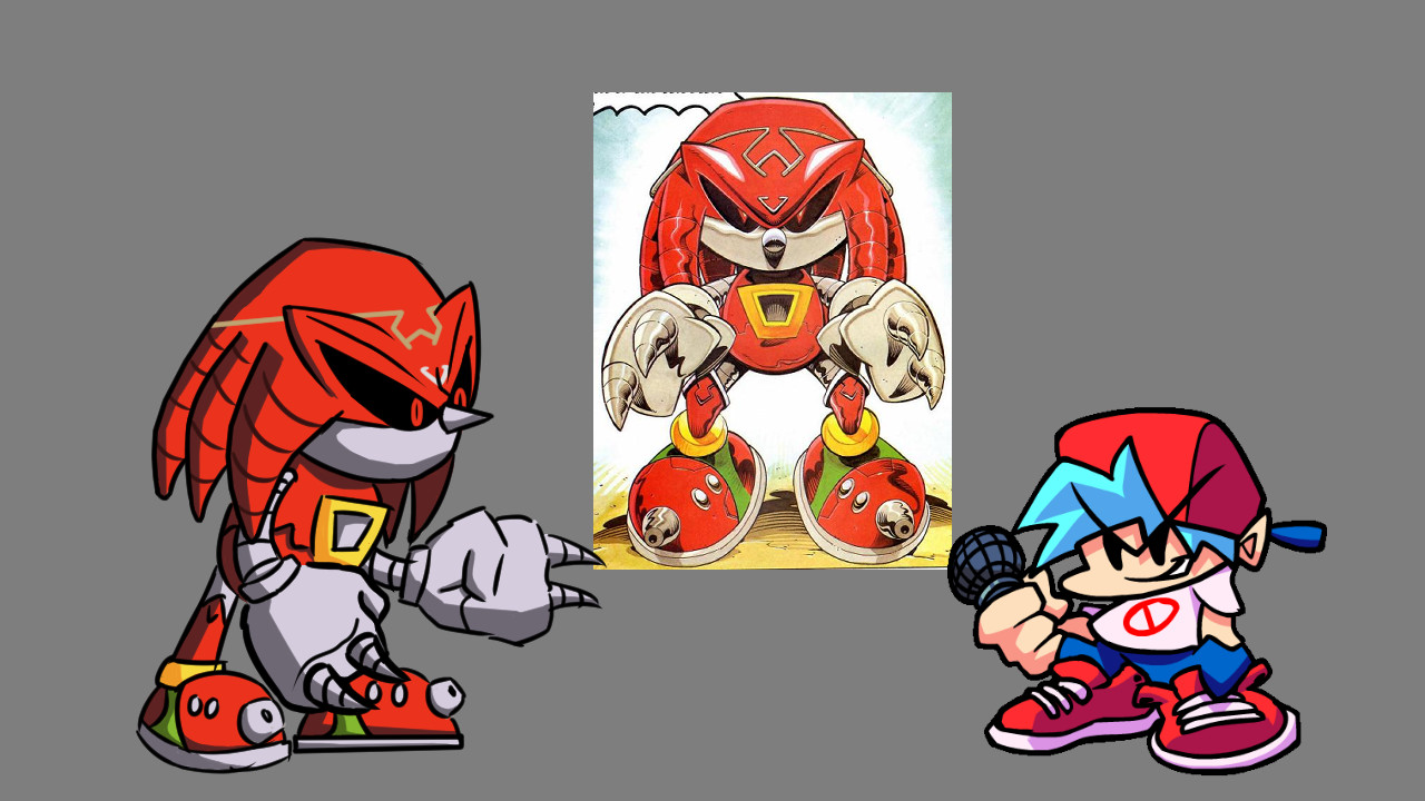 Fnf vs metal knuckles [Friday Night Funkin'] [Works In Progress]