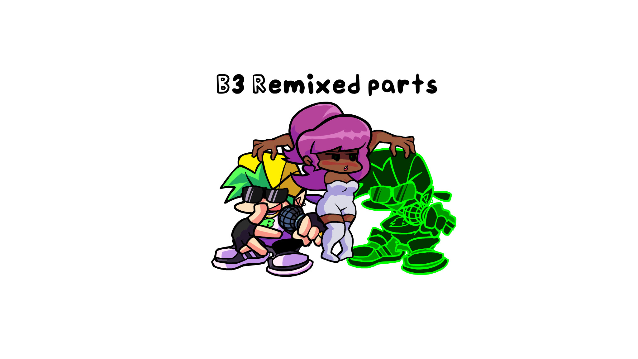 (Character Parts) B3 Remixed Parts Update [Friday Night Funkin'] [Works ...