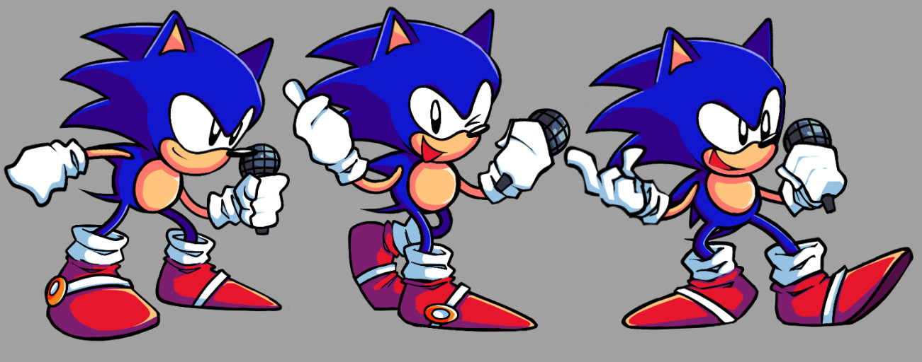 (WIP) Playable Sonic, Tails, and Knuckles [Friday Night Funkin'] [Works ...