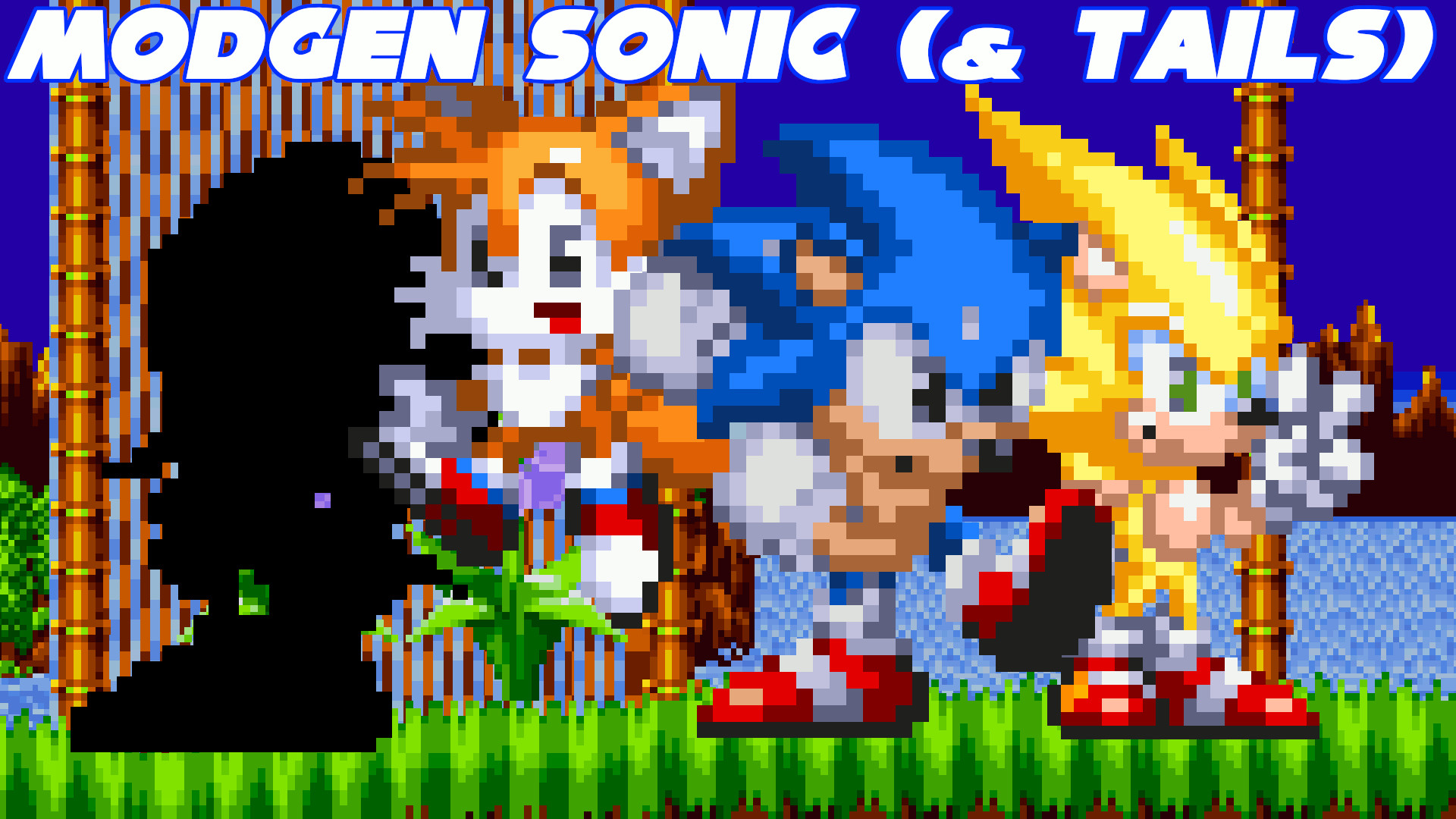 Modgen. Modgen Sonic's back. Mods Tails in Sonic 3 Air. Tails modgen after the sequel Sprite Sheet. Fixing sonic