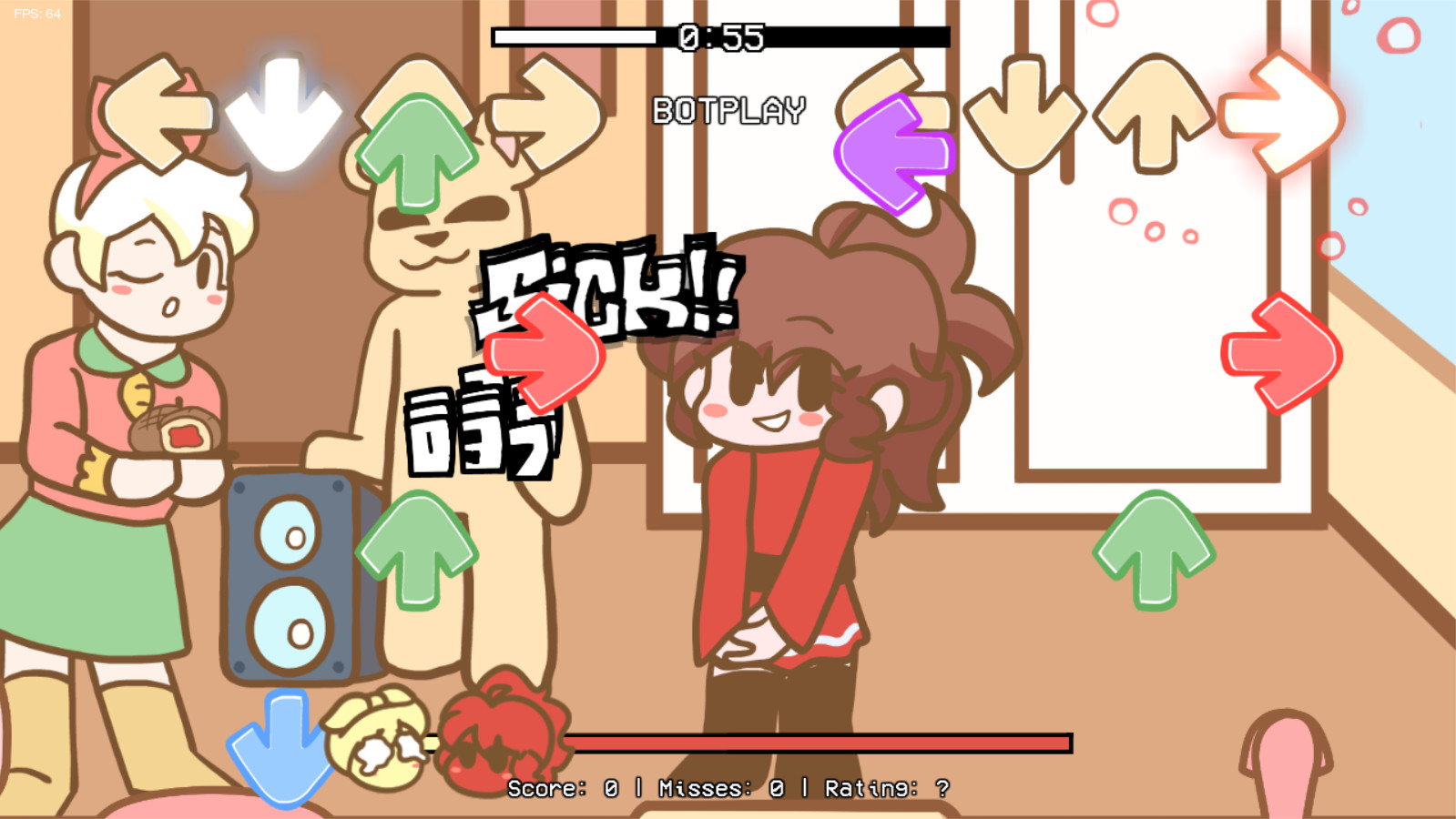 Friday Night Funkin' Bonnie's Bakery [Friday Night Funkin'] [Works In