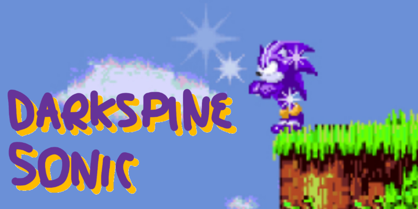 An attempt at Darkspine Sonic in the style of Sonic Advance I made