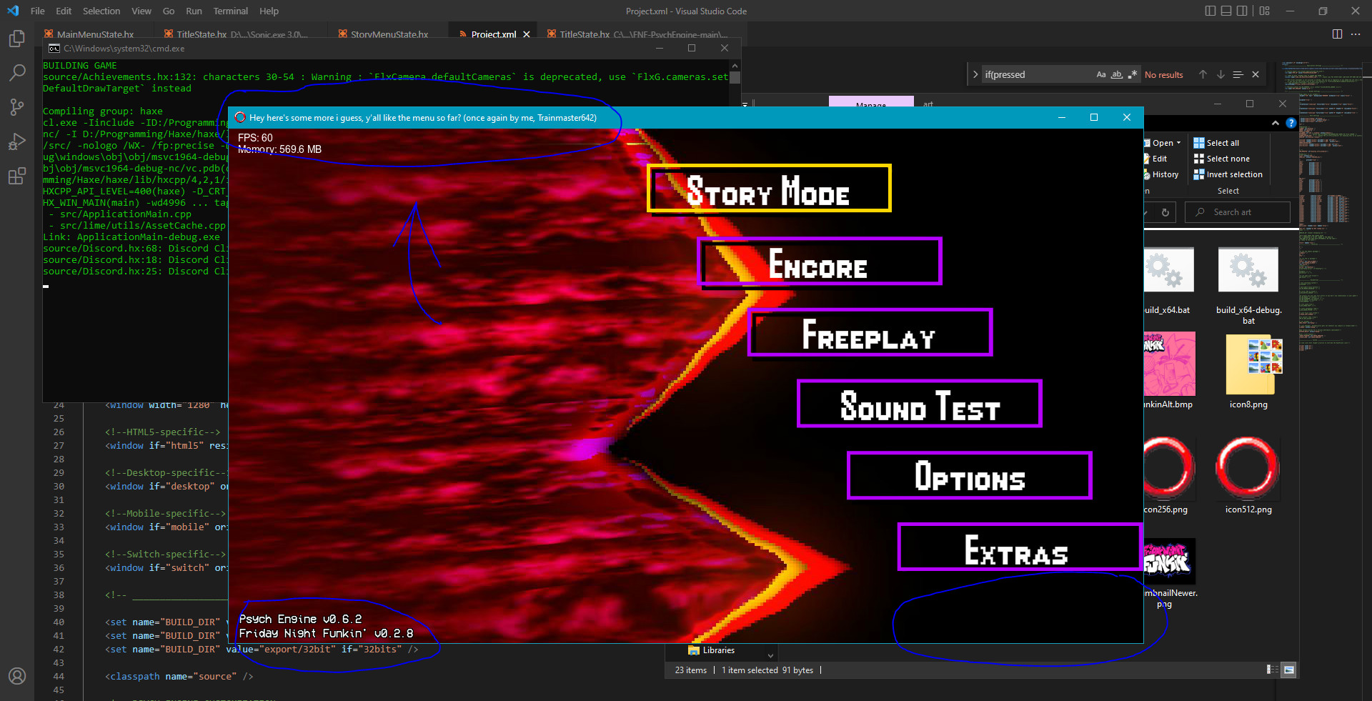 SENSITIVE CONTENT] Vs Sonic.EXE 2.5 / 3.0 FANMADE Source Code Remake  [Friday Night Funkin'] [Works In Progress]