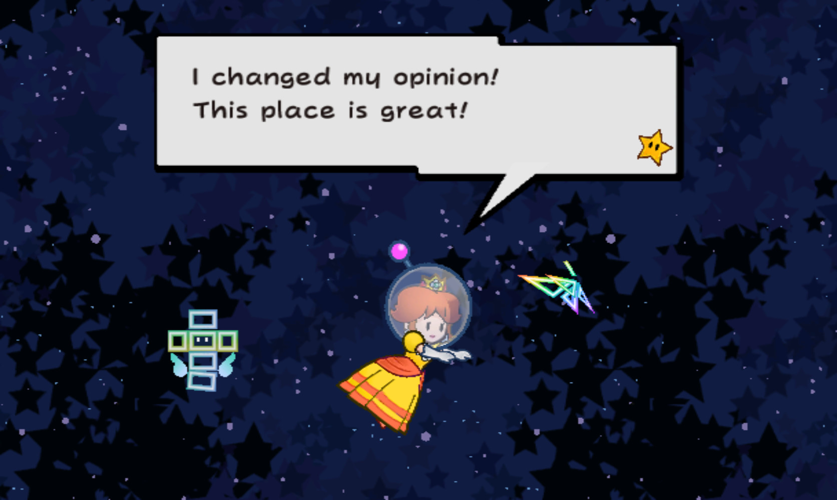 Daisy over Peach in Super Paper Mario Work In Progress for Super Paper ...