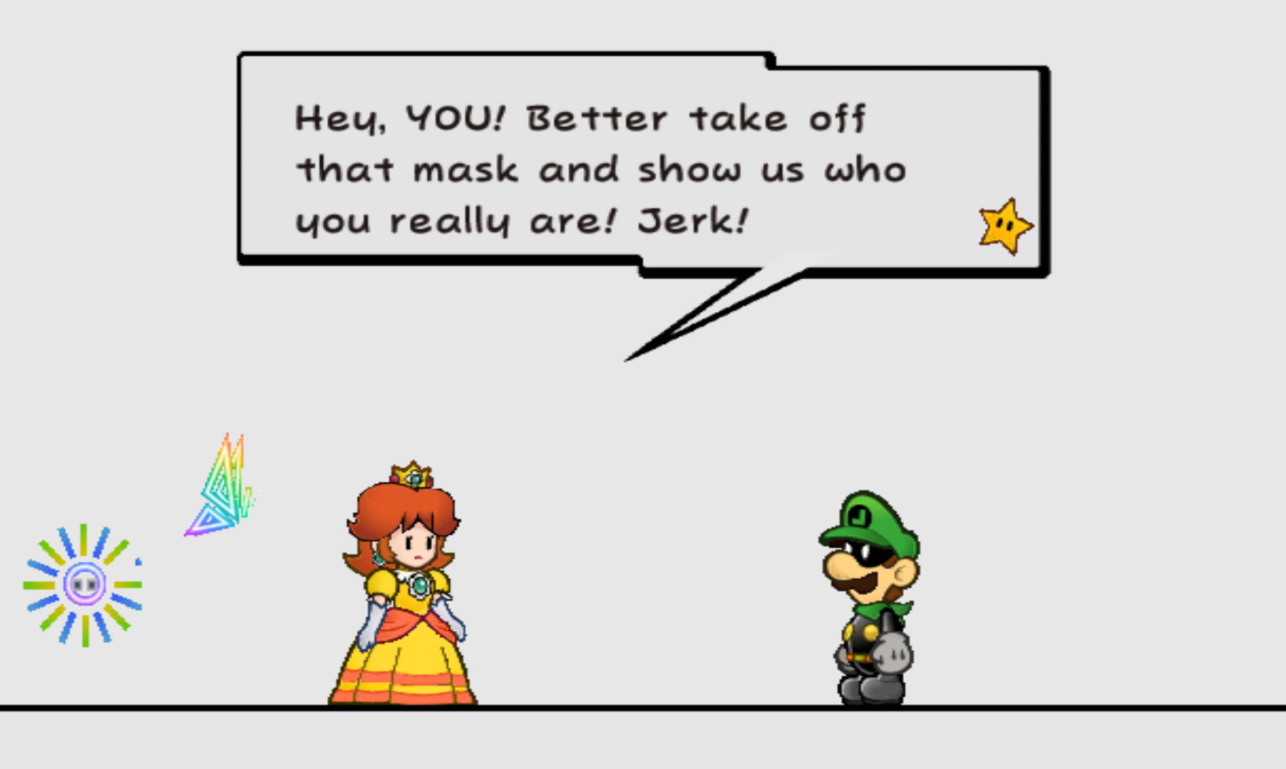 Daisy over Peach in Super Paper Mario Work In Progress for Super Paper ...