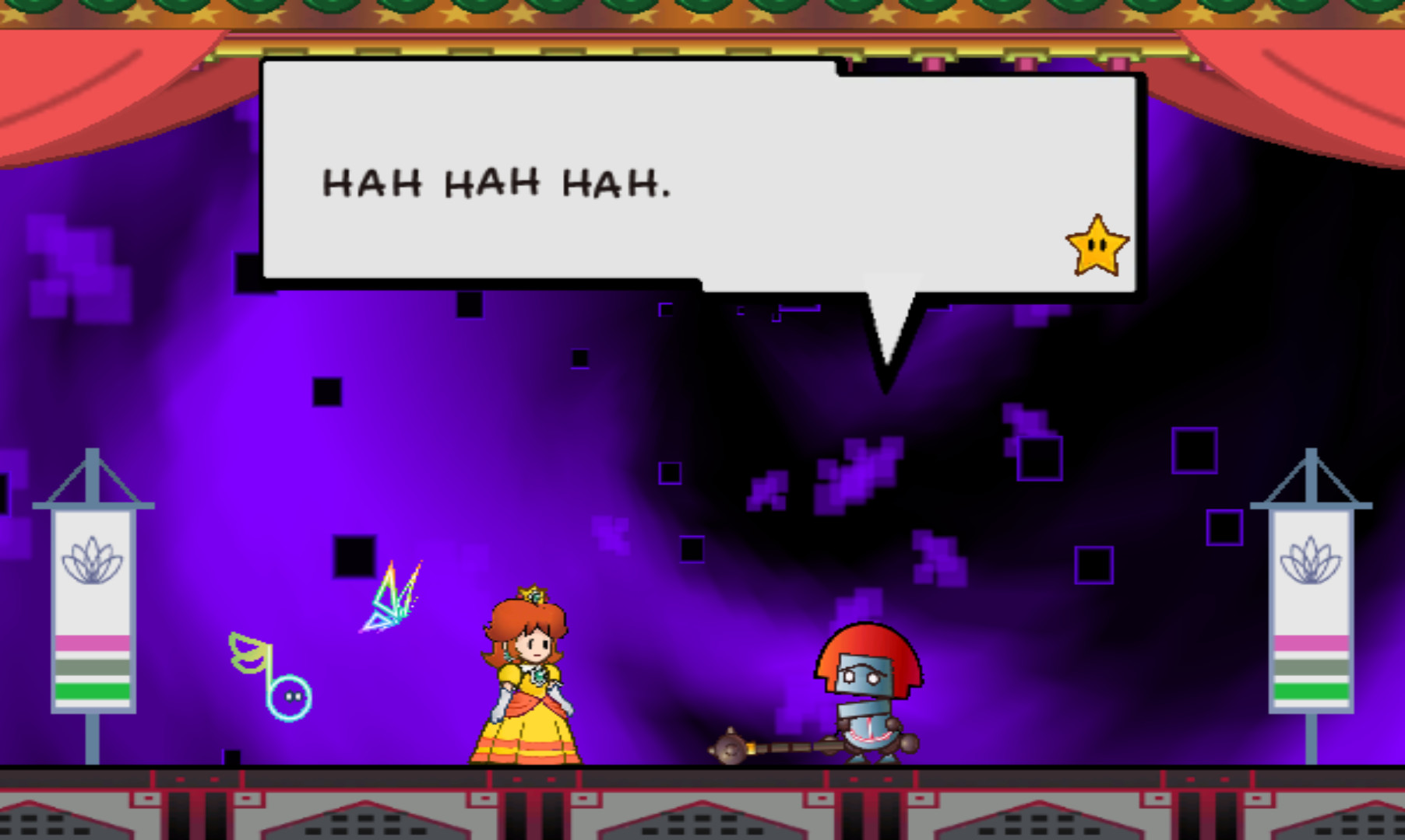 Daisy over Peach in Super Paper Mario Work In Progress for Super Paper ...
