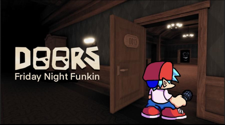 FNF: A full-fledged DOORS game in the FNF// Doors in FNF · Friday Night  Funkin' · 