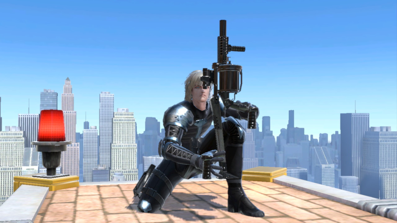MGS2 Raiden [Fighter Pack Style] Work In Progress for Super Smash Bros ...