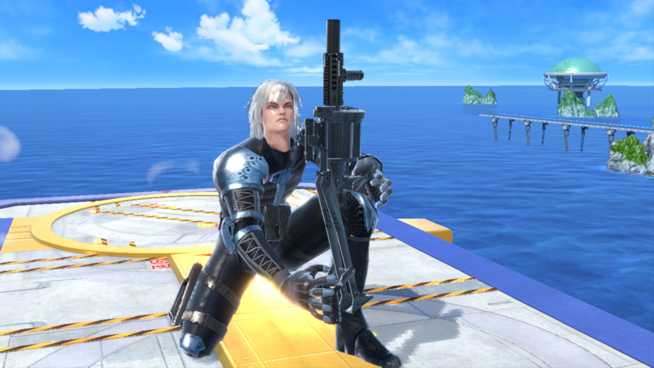 MGS2 Raiden [Fighter Pack Style] Work In Progress for Super Smash Bros ...