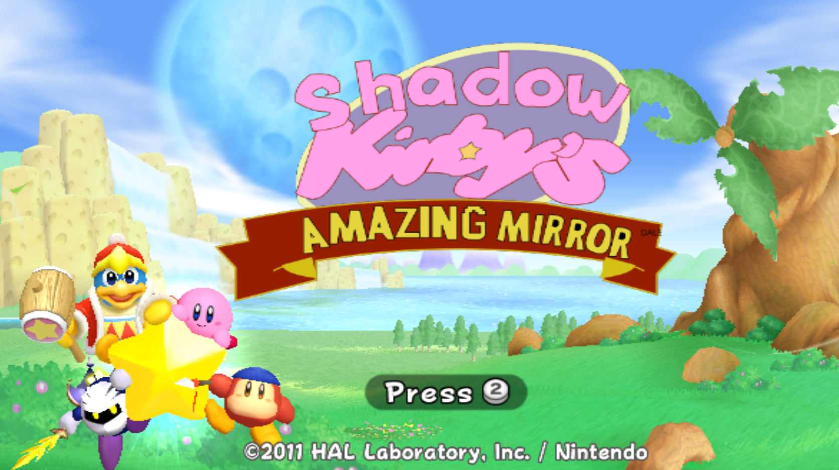 Shadow Kirby's Amazing Mirror [Kirby's Return to Dream Land] [Works In