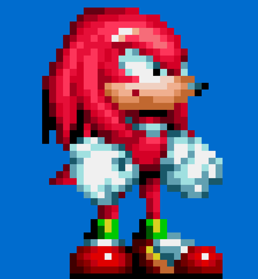 Sonic - Sonic Mania Palette - Pixilart