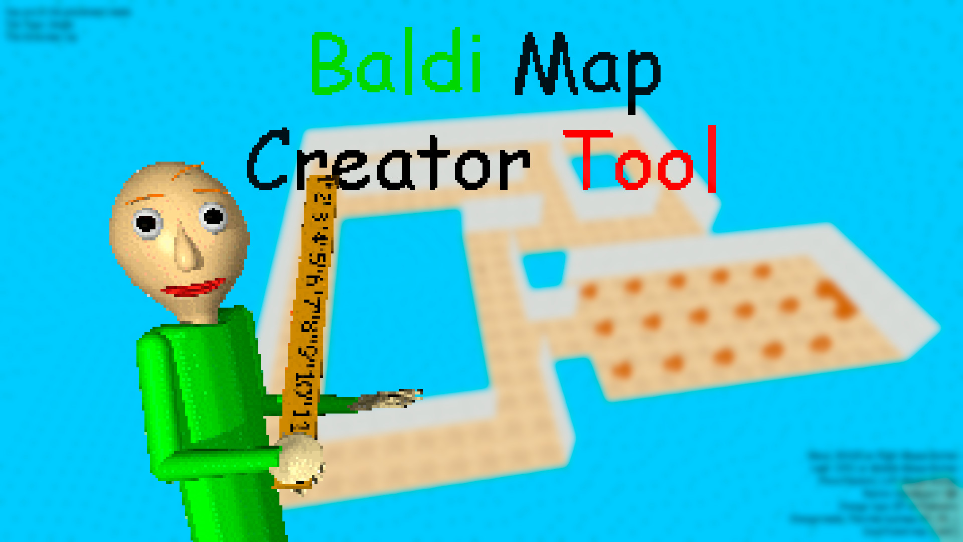 The Baldi Custom Map Helper Tool [Baldi's Basics] [Modding Tools]