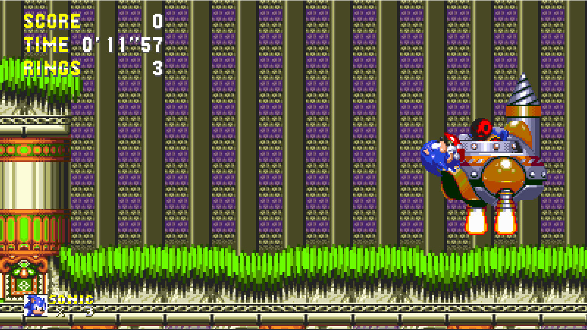 Starved Eggman in Sonic 3 