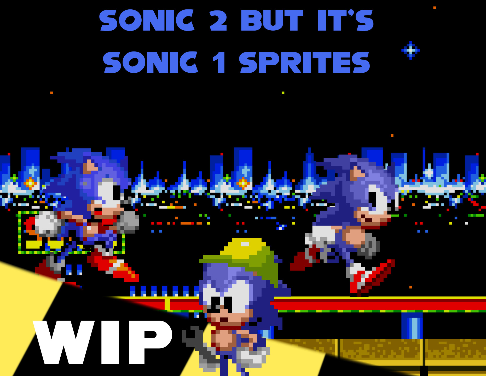 Sonic in Green Hill Zone [Sprite Animation/2K Special] 