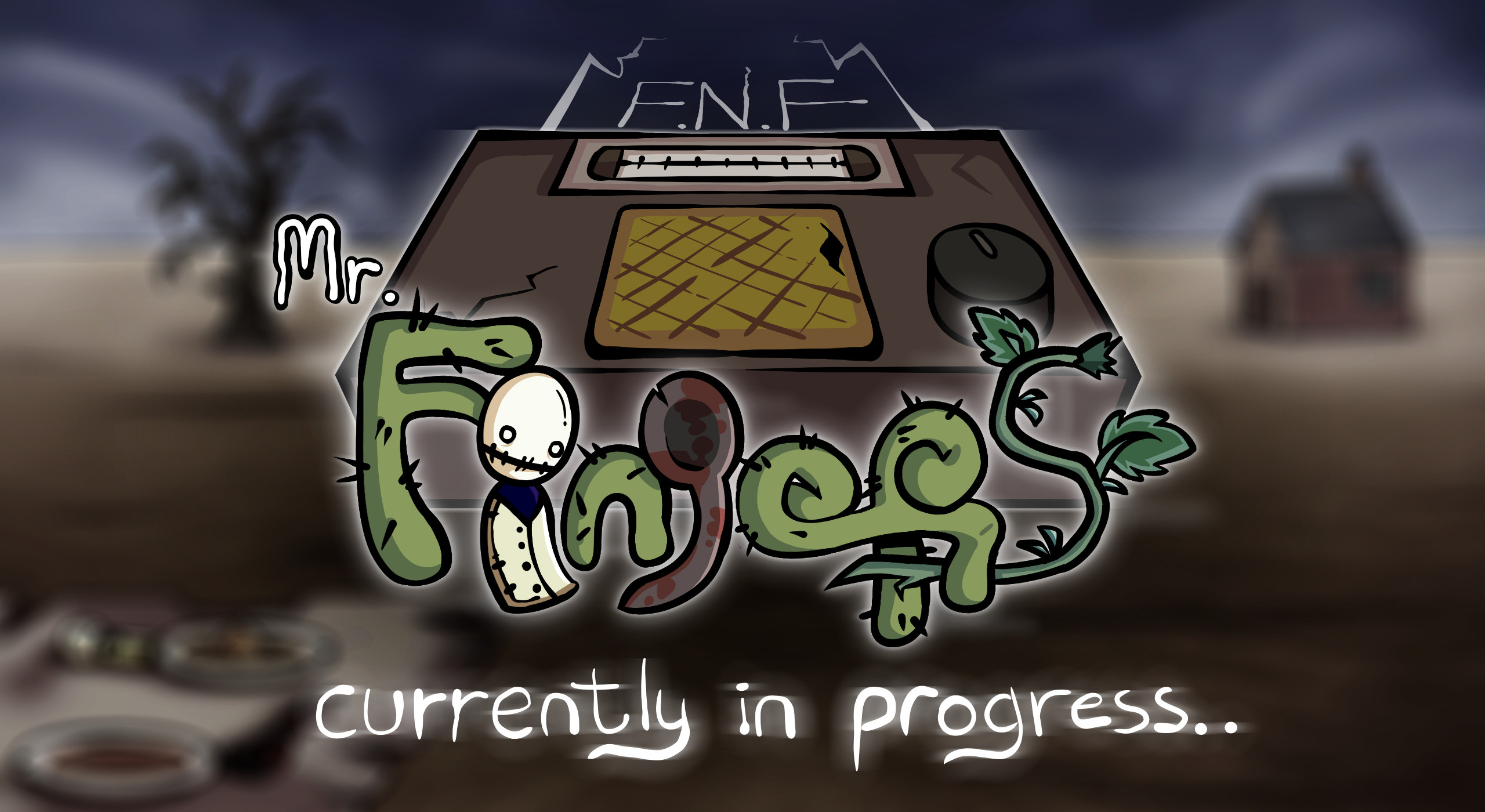 Vs. Salad Fingers (Remake in progress) [Friday Night Funkin'] [Works In