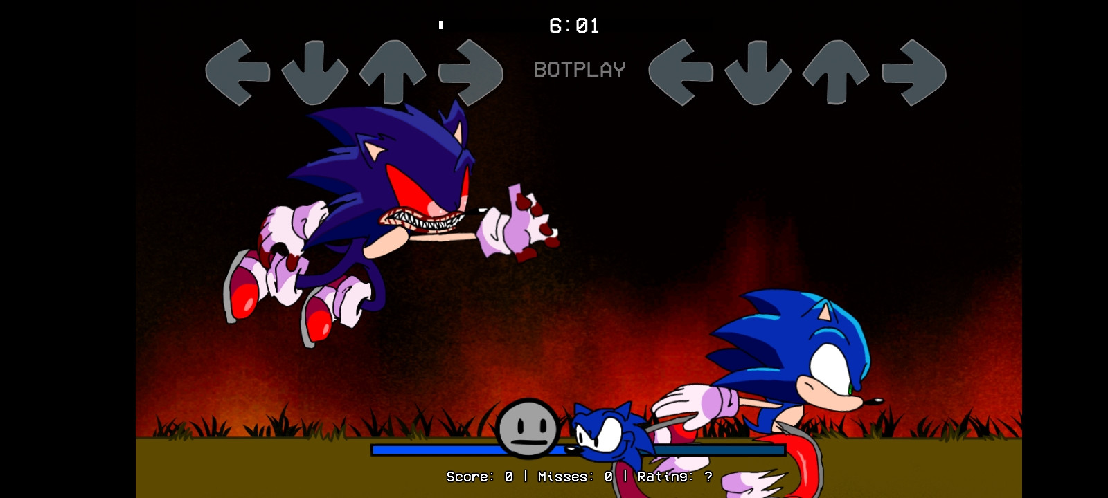 Mania Mod - Sonic.exe Nightmare beginning (outdated) 