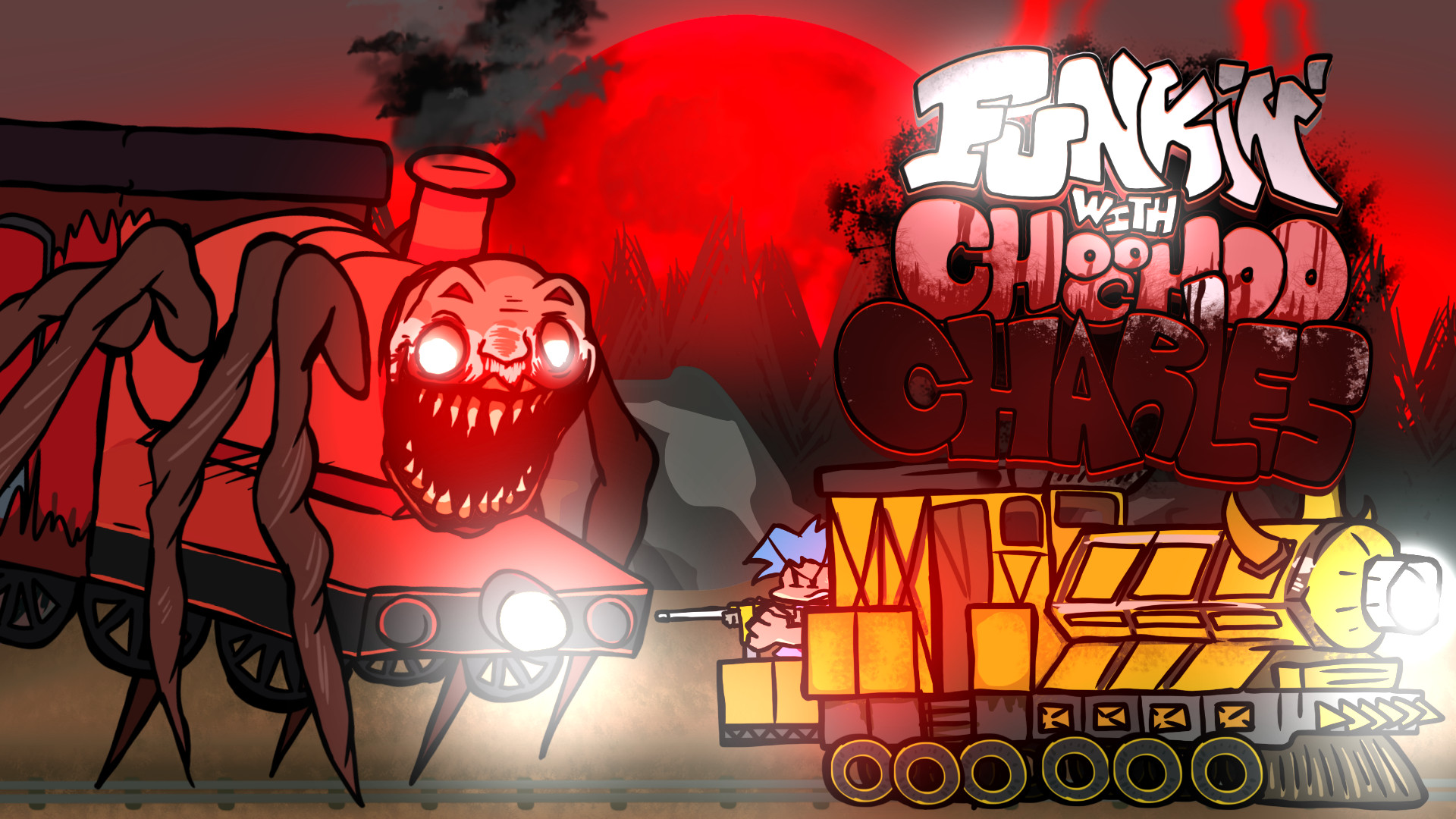 Funkin' With Choo Choo Charles ( HEAVY WIP ) [Friday Night Funkin'] [Works  In Progress]