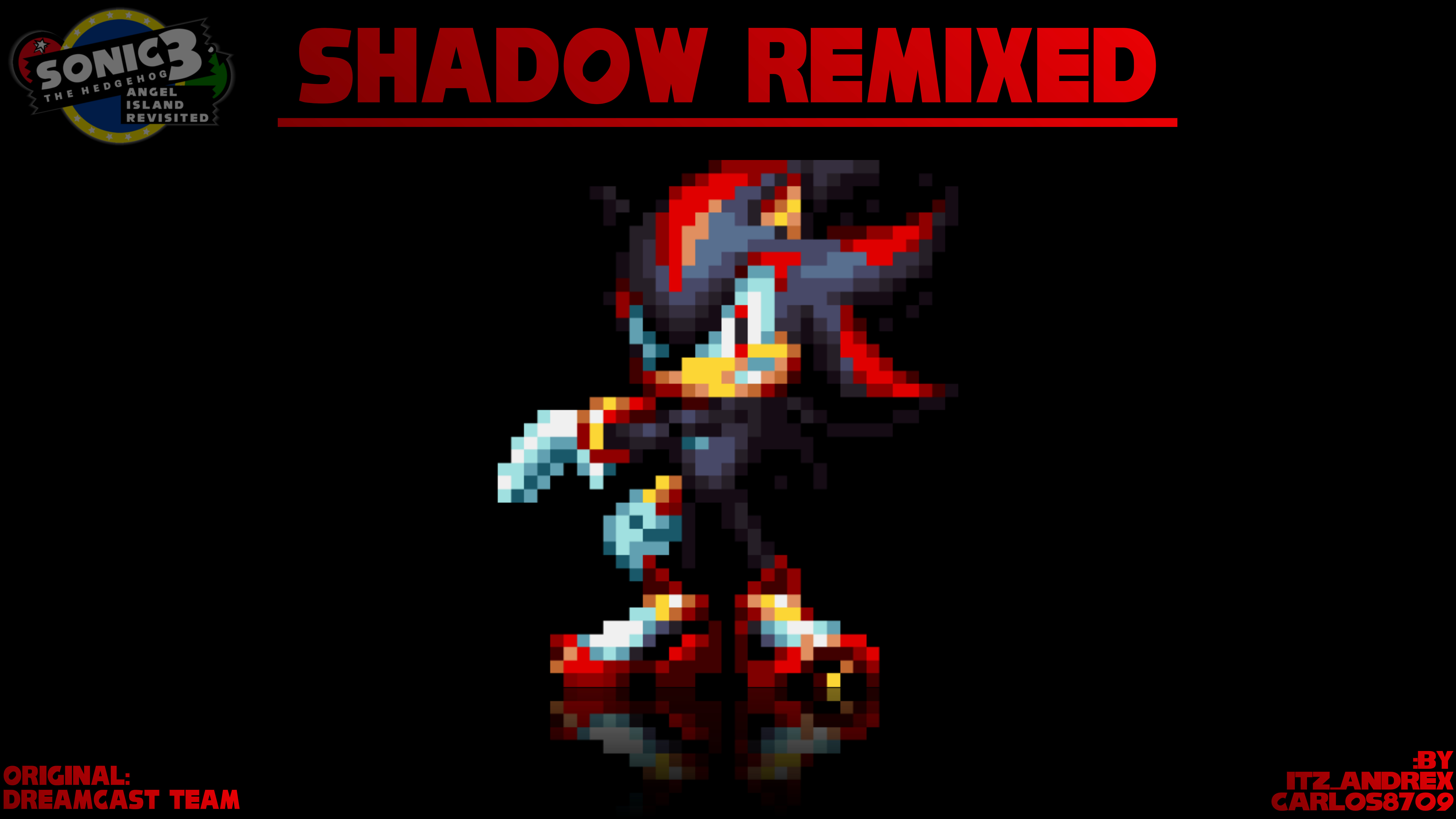 Sonic Hacks ✪ Dark Sonic 3 & Knuckles 