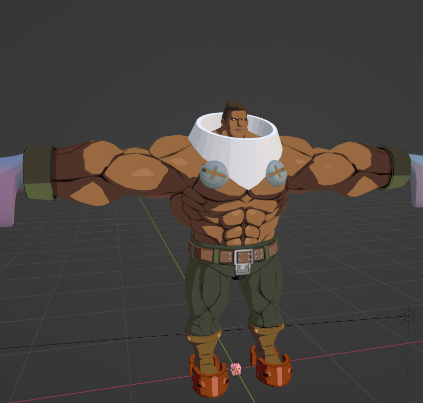 [WIP] GGACR Potemkin skin [GUILTY GEAR STRIVE] [Works In Progress]