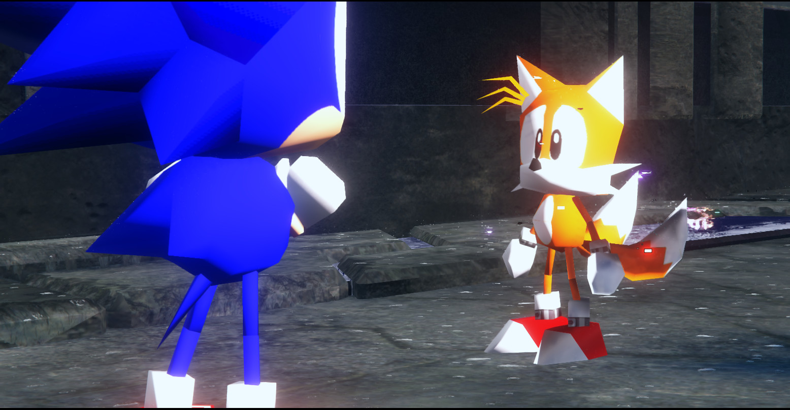 PC Mod Swaps Characters in Sonic Frontiers With Low-Polygon Saturn