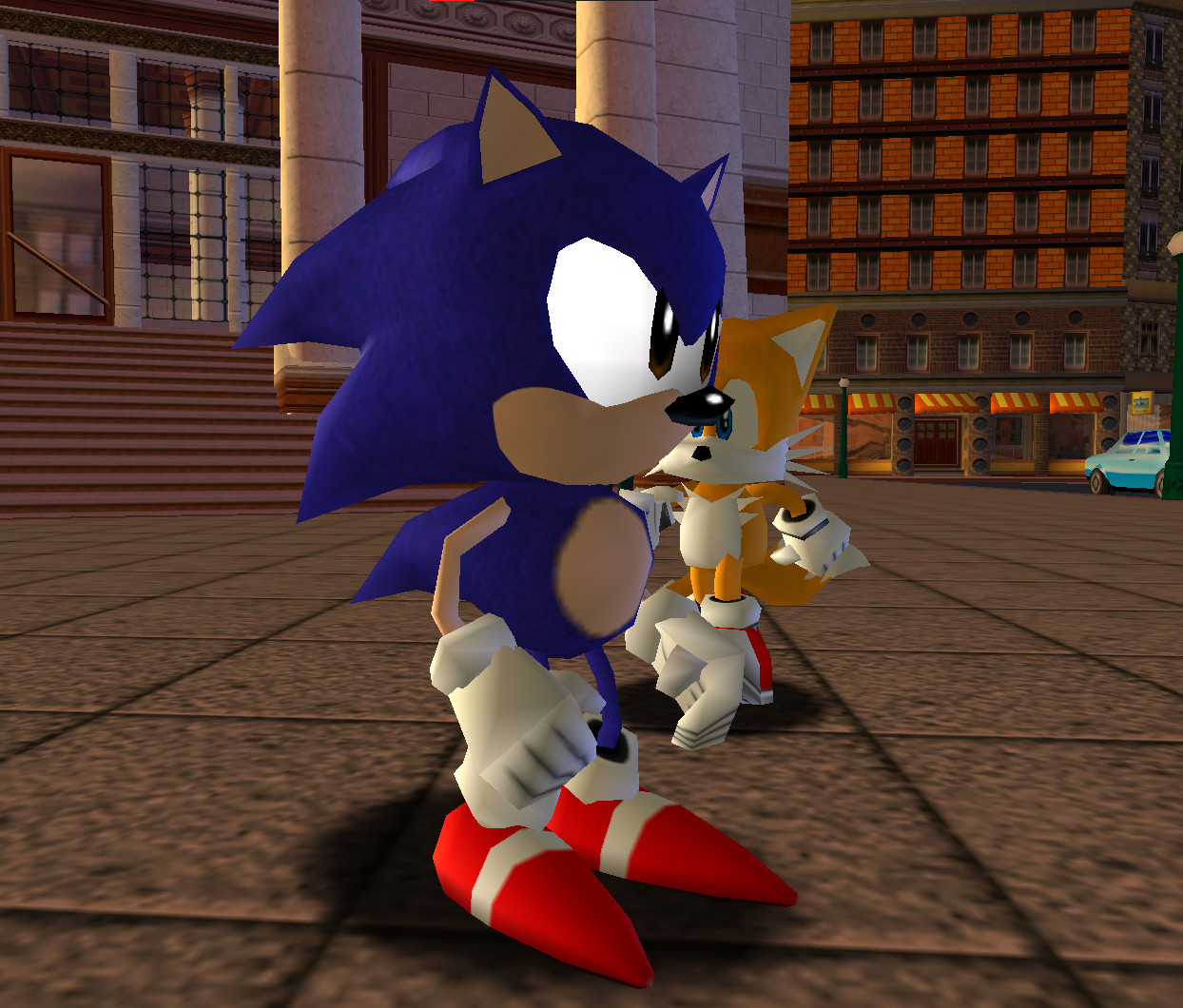 Sonic 1 Sprite Model [Sonic Adventure DX] [Works In Progress]