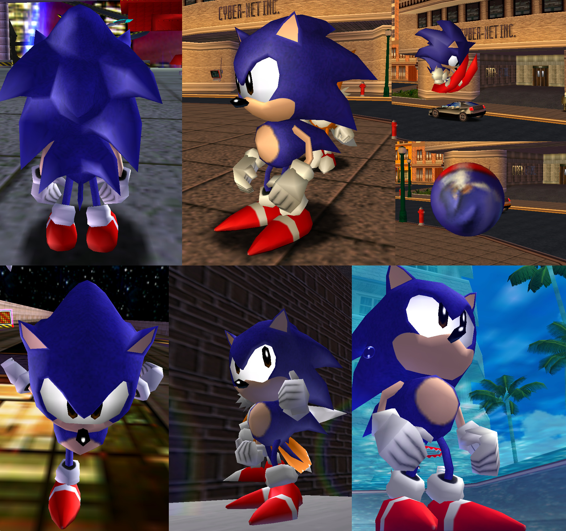 Sonic 1 Sprites test (ft. 2011 X)_单机游戏热门视频