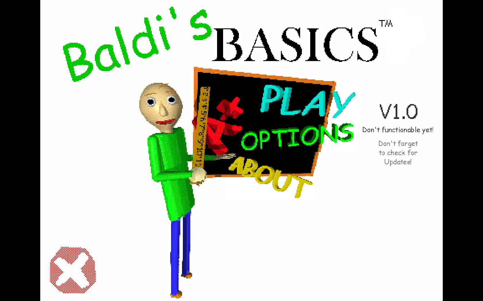 Baldi's Basics 'Noname' [Baldi's Basics] [Works In Progress]