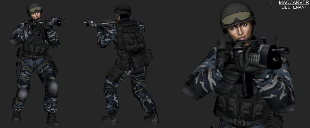 BLACK 2006 - Playermodels [Counter-Strike: Source] [Works In Progress]