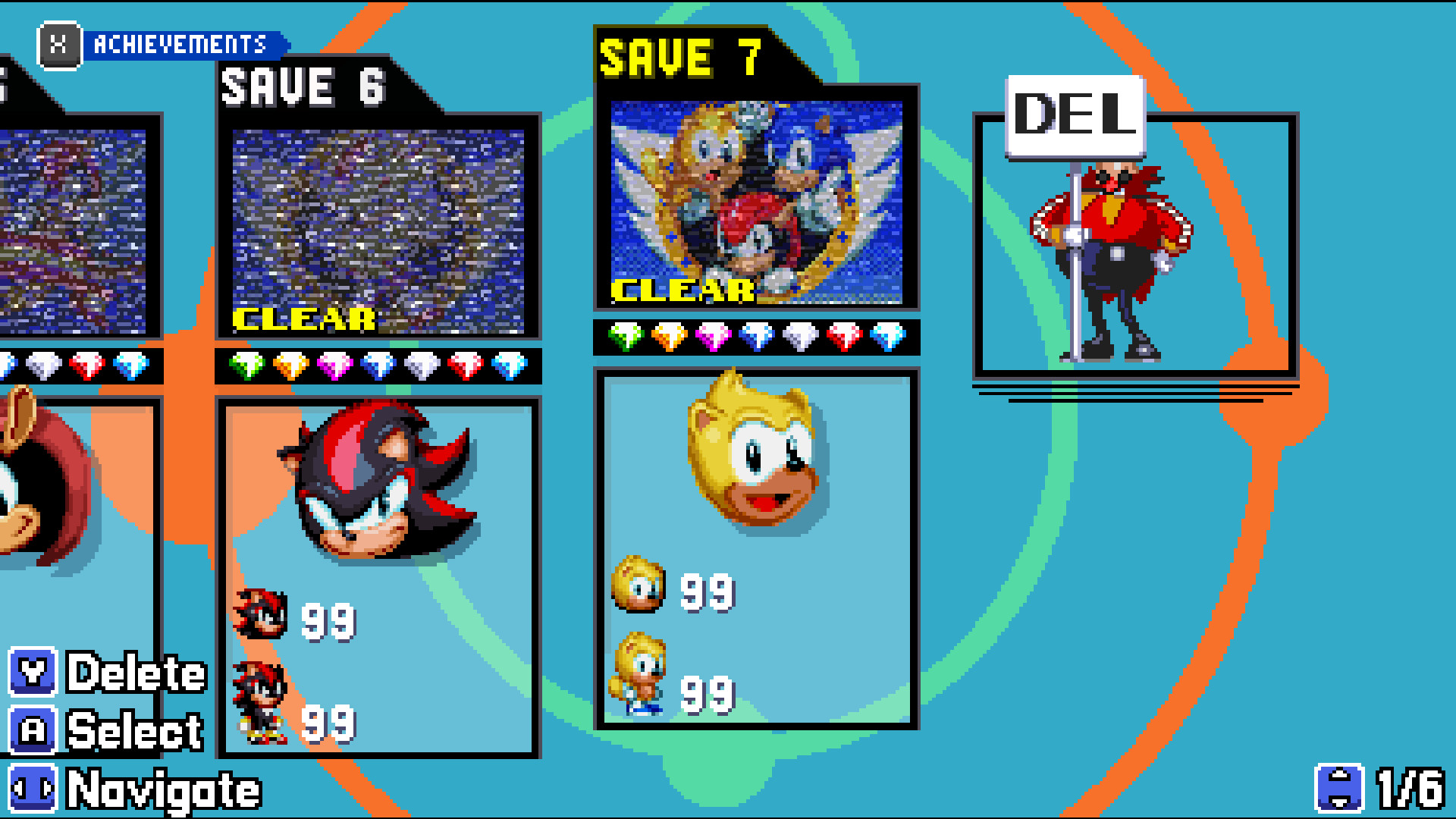 Mania Styled Extra Save Slots [Sonic 3 A.I.R.] [Works In Progress]