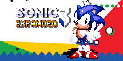 Artwork similar to that of Sonic 3's Japan box art, reading "Sonic 3 Expanded"