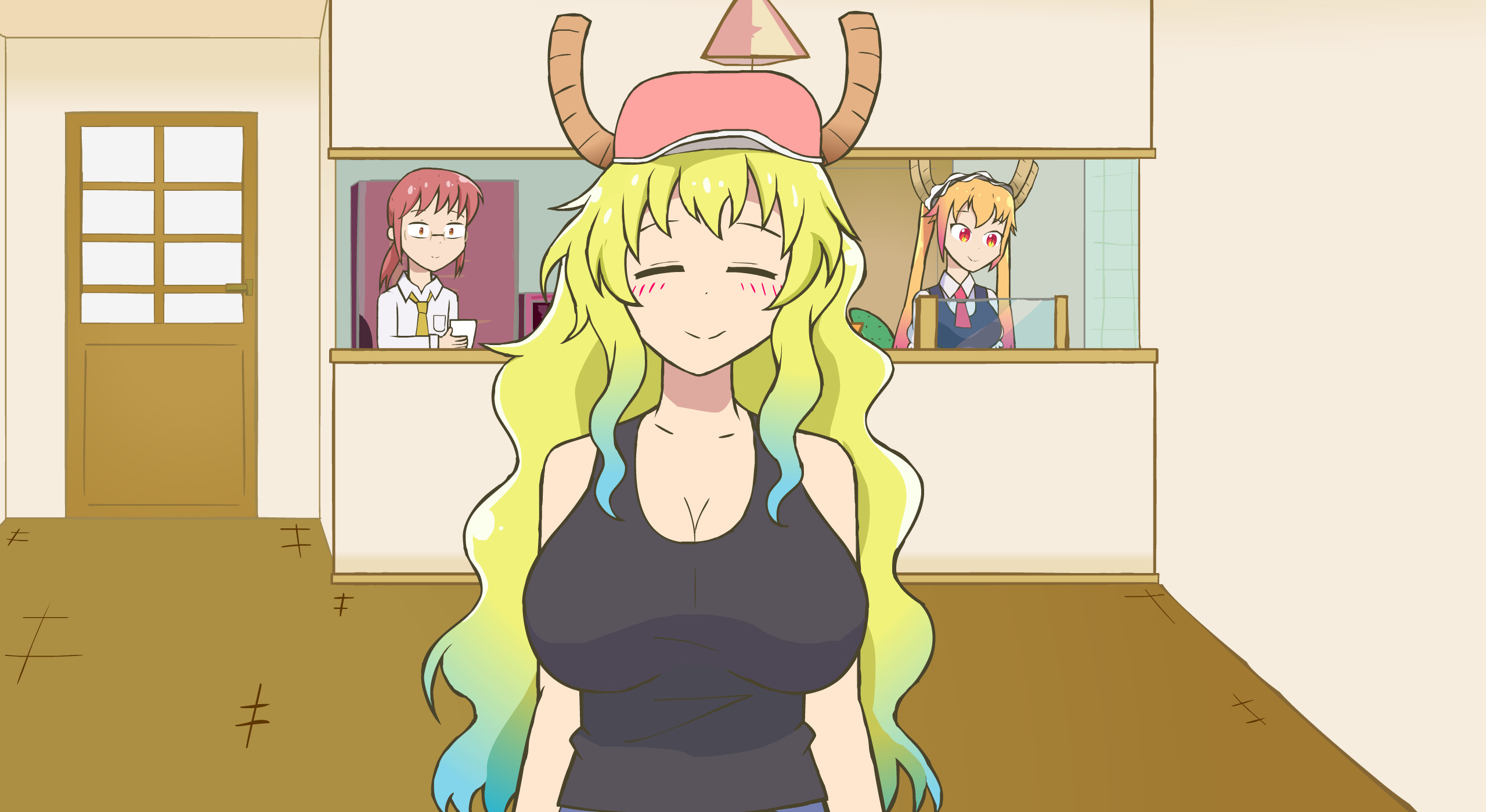Funkin! Miss Kobayashi's Dragon Maid [Friday Night Funkin'] [Works In