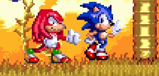 A bunch of Sonic sprites by PacManfan64