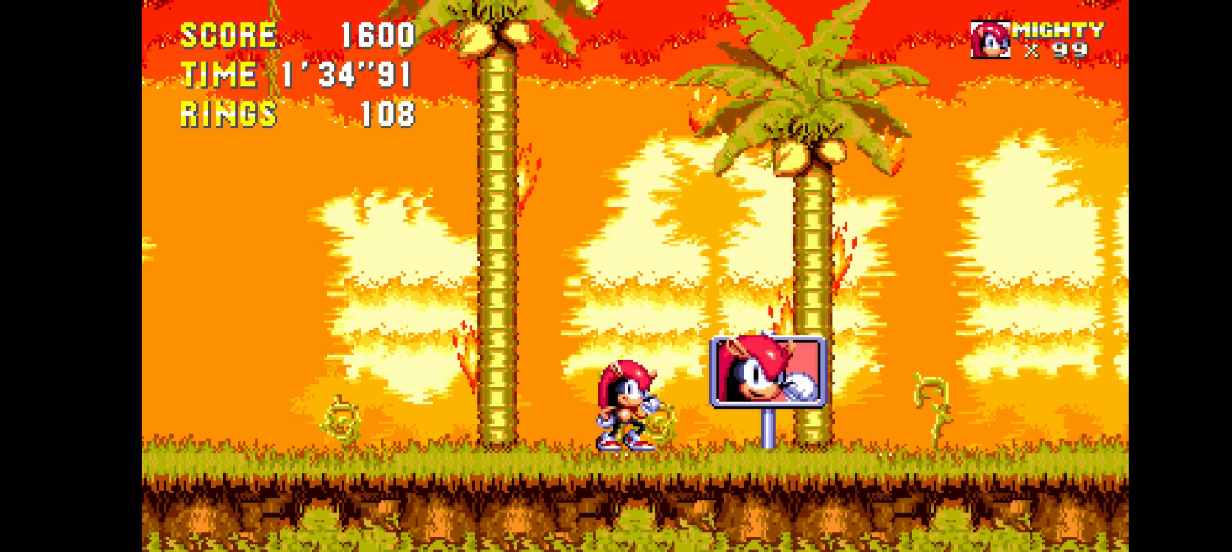 Mighty and Ray in Sonic 3 A.I.R. SHC 2022 