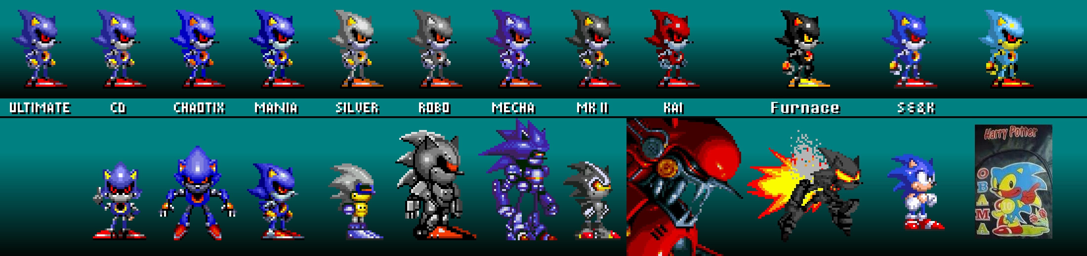 Metal Sonic (With Custom Abilities!) [Sonic 3 A.I.R.] [Mods]
