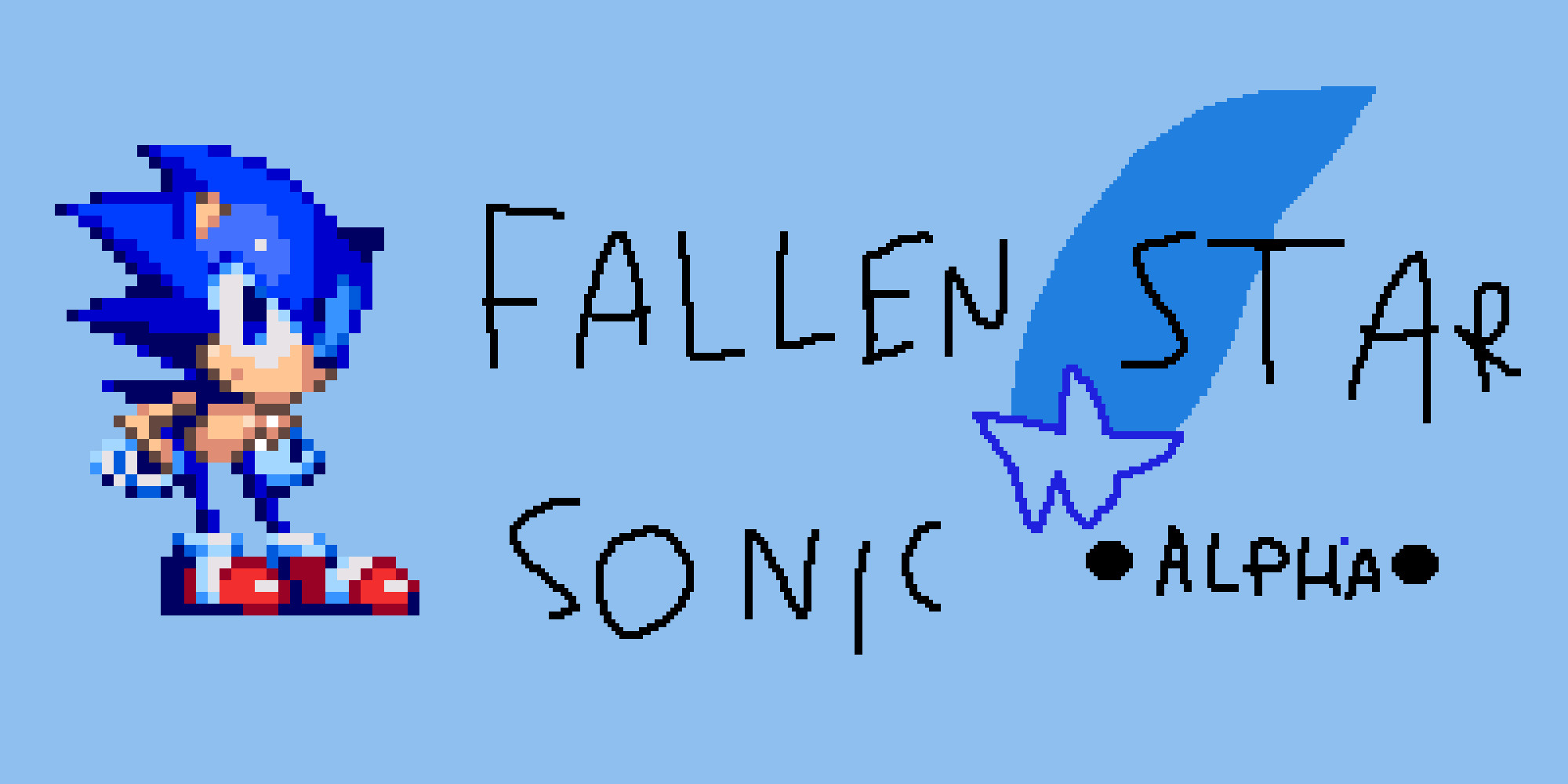 Fallen Star Sonic • Alpha • [Sonic 3 A.I.R.] [Works In Progress]