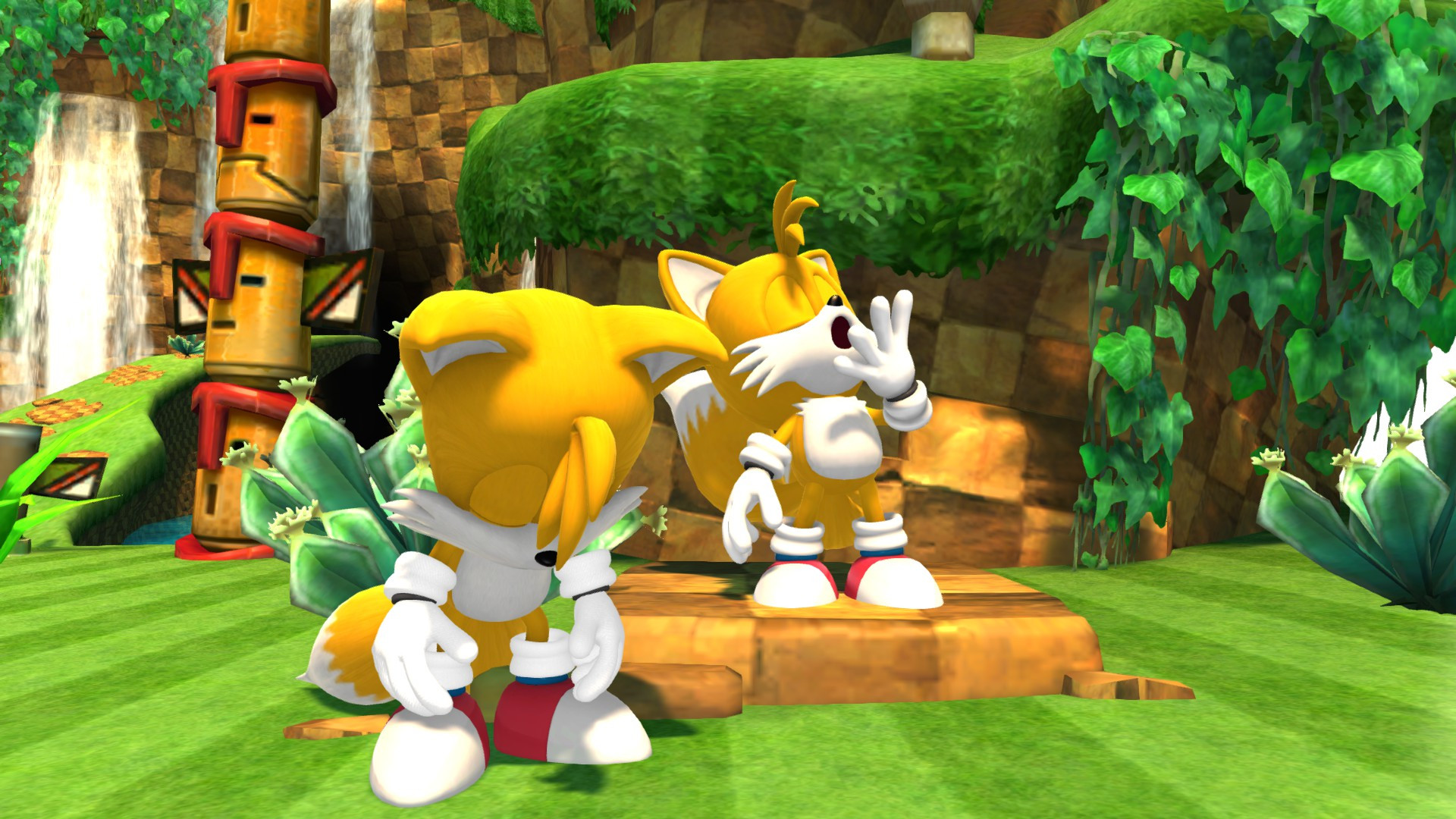 Sonic Generations: Play as Classic Tails 